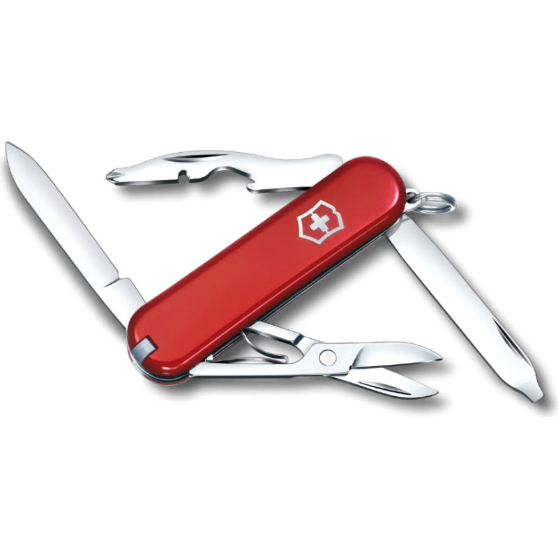 Victorinox - Kabatas nazis "Rabler" - 10 funkcijas - 1,4410 - Polimērs - Sarkans - 0,6363
