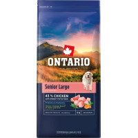 Ontario Barība suņiem – Ontario Senior Large, Chicken and Sweet Potatoes, 12 kg