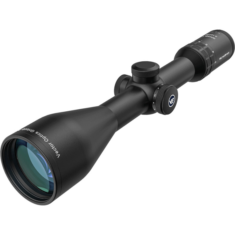 Vector Optics - Grizzly Pro 3-12x56i HD šautenes tēmeklis - G4 šķiedra - melns - SCOM-42