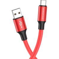Borofone Cable BX82 Bountiful - USB to Type C - 3A 1 metre red