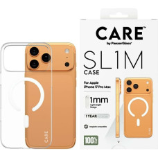 Case CARE by PanzerGlass SL1M MagSafe for iPhone 17 Pro Max transparent