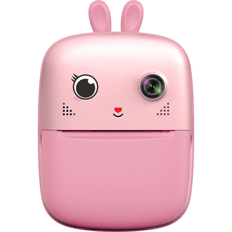 Hurtel Mini termoprinteris ar kameru un videokameru HURC10R - rozā