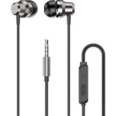 Dudao X10PRO in-ear headphones, wired, 3.5mm mini jack - black