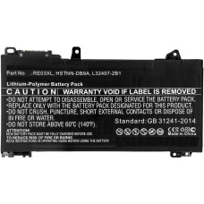 Coreparts Laptop Battery for HP HSTNN-DB9A  HSTNN-UB7R  L32407-2B1  L32656-005  RE03XL  HSTNN-DB9A  L32407-2B1  HSTNN-UB7R  L32656-005  L324