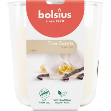 Bolsius Svece arom. stikla gl. True Scents &Oslash;97x85mm vanilla