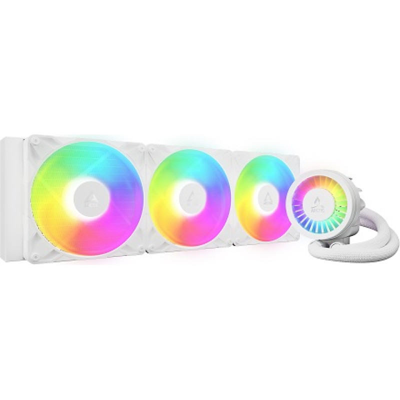 Arctic Liquid Freezer III Pro 420 A-RGB CPU dzesētājs, balts