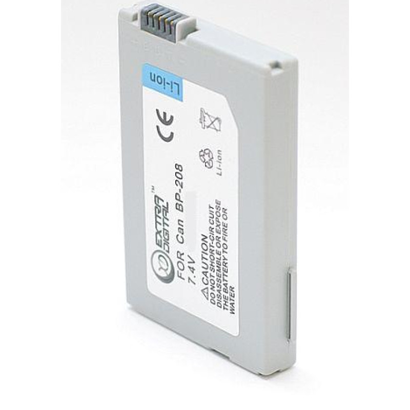 Extradigital Canon, akumulators BP-208