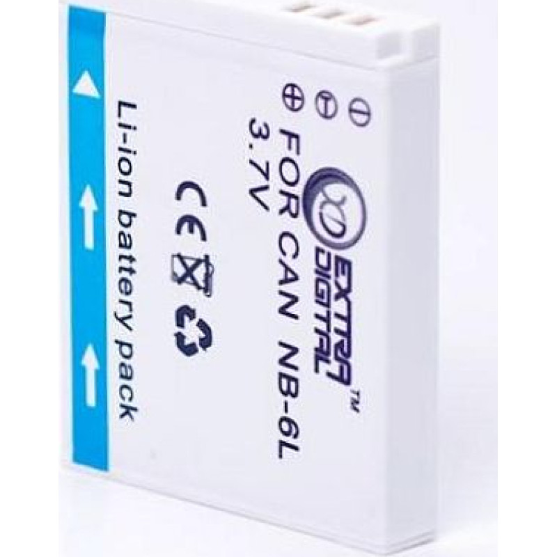 Extradigital Canon, akumulators NB-6L