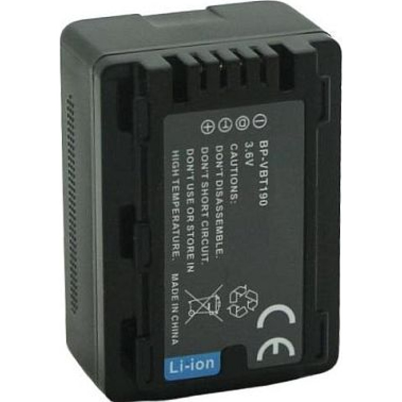 Extradigital Panasonic, akumulators VW-VBT190