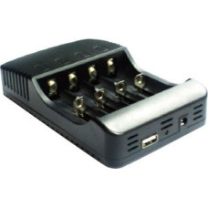 Extradigital Daudzfunkcionāls lādētājs ar 4 kanāliem
