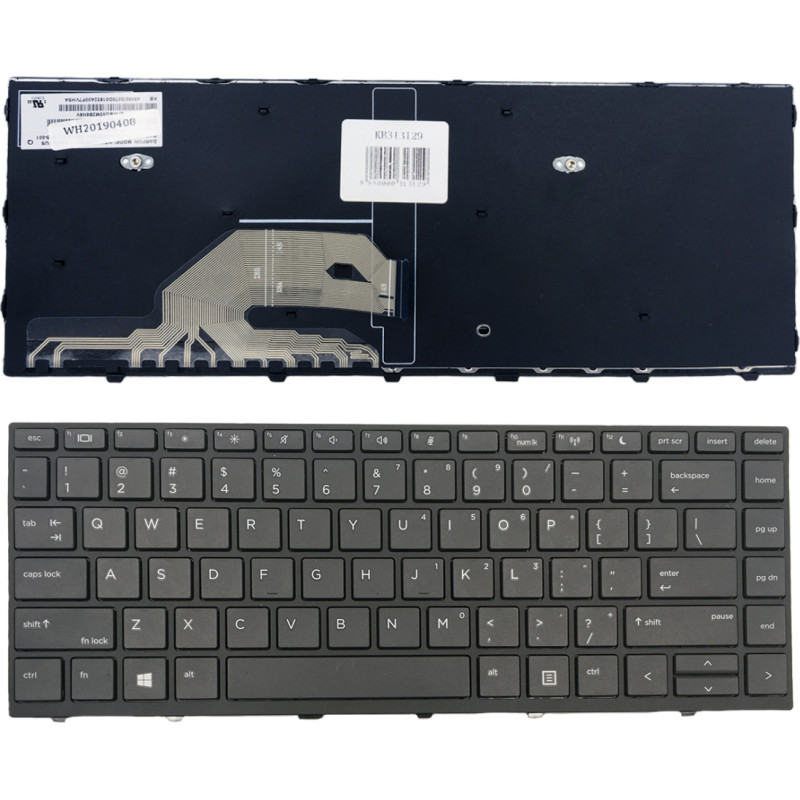 HP Tastatūra HP Probook: 430 G5 440 G5 (ar rāmi)