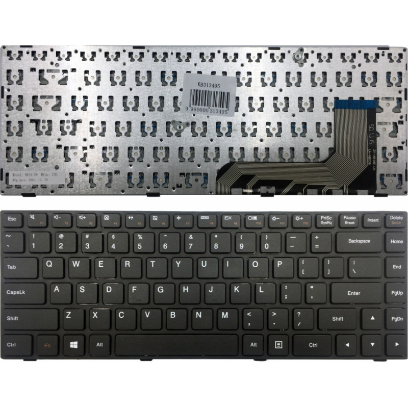 Lenovo tastatūra: IdeaPad 100, 100-14IBD, 100-14IBY
