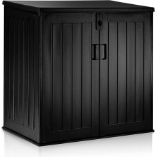 Plonos Dārza kaste 116 x 112,5 x 71 cm 775 litri melna