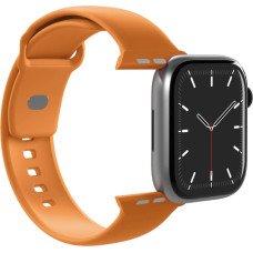 Puro Silikona siksniņa Apple Watch 44/45/46/49mm Icon - oranža
