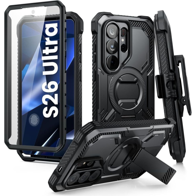 Supcase IBLSN ARMORBOX CLIP MAG MAGSAFE GALAXY S26 ULTRA BLACK