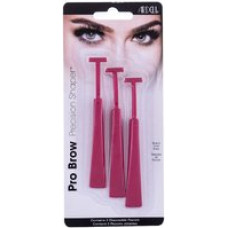 Ardell Pro Brow Precision Shaper - Shaving blade on the eyebrows