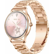 Smart Watch COLMI L28 (Gold + Gold steel strap)
