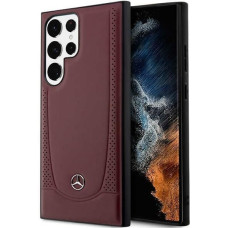 Mercedes MEHCS23LARMRE S23 Ultra S918 czerwony|red hardcase Leather Urban Bengale