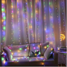 Telcon LED CURTAIN (300 LED LAMPS) 3Mx3M MULTICOLOR