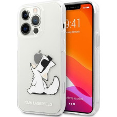 Karl Lagerfeld PC|TPU Choupette Eat Case for iPhone 14 Pro Max Transparent