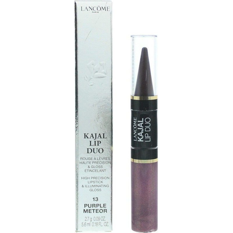 Lancome , Kajal Lip Duo, duets, &scaron;ķidrās lūpu krāsas, 13, Purple Meteor, 2,7 g