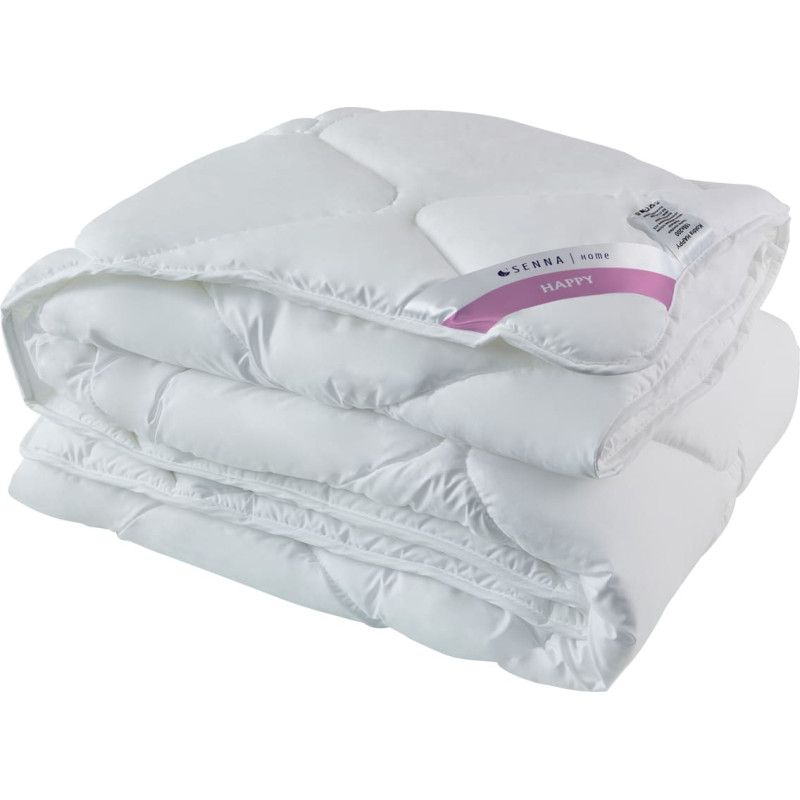 Antialerģiska sega 135x200 Happy summer balta poliestera mikrošķiedra