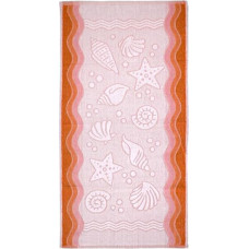 Dvielis Flora 70x140 persiks