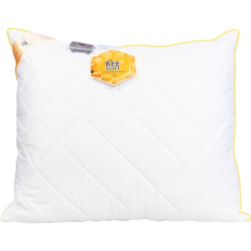 Antialerģisks spilvens 40x40 Bee Soft Thermo kokvilnas satīns 250 g balts