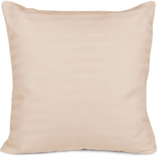 Satīna spilvendrāna 40x40 kapučīno vienkrāsainas svītras Cizgili damask