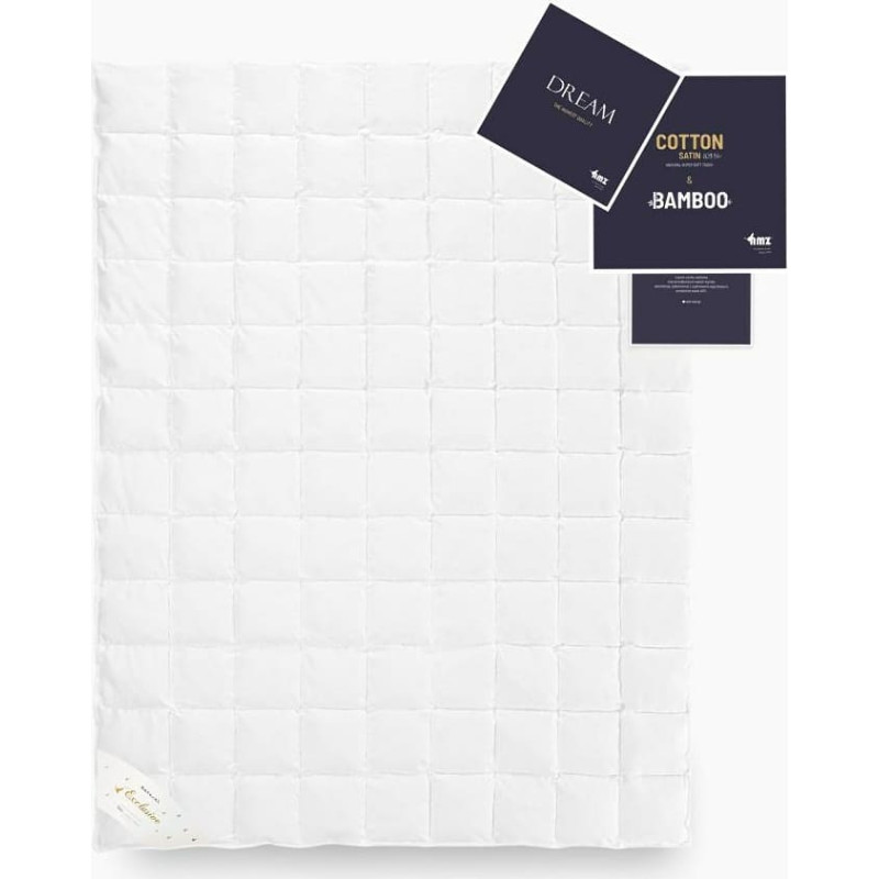 Dūnu sega 90% 180x200 Dream summer 470g balta