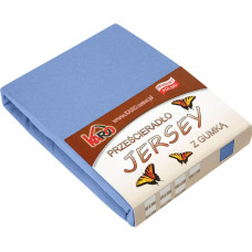 Džersijai pieguļošs palags 80x200 zils 038 biezs 150g/m2