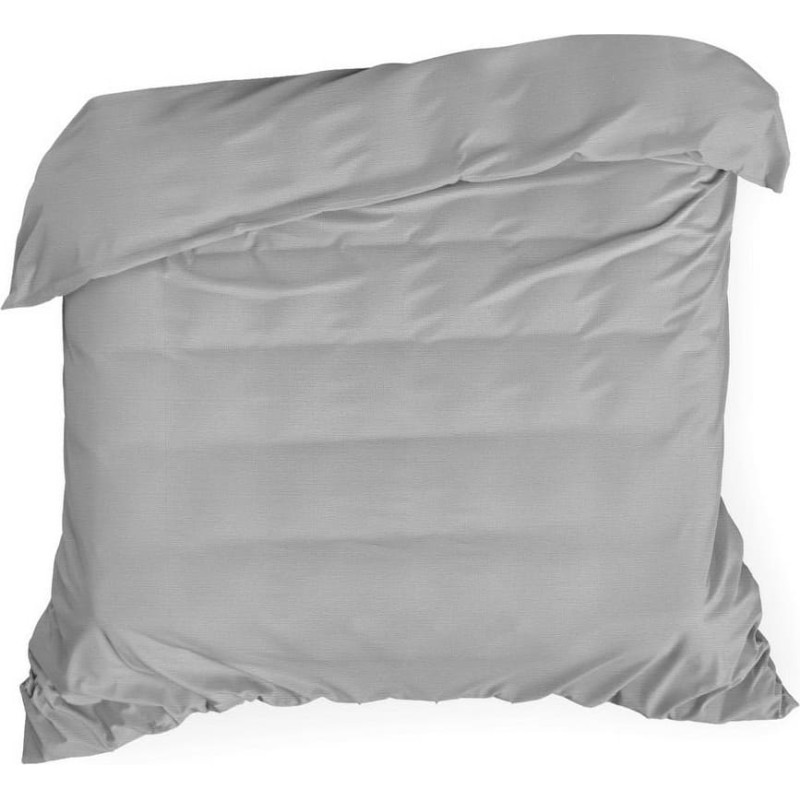 Kokvilnas segas pārvalks 160x200 Nova C tērauds