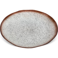 Plate 31x31x3 Seviljas krēmbrūna no mākslas stikla