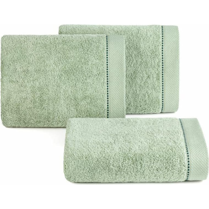 Dvielis 70x140 Monte zaļais frotē 500 g/m2 Terra