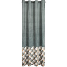 Gatavs aizkars d91 gina 140x250 cm tērauds