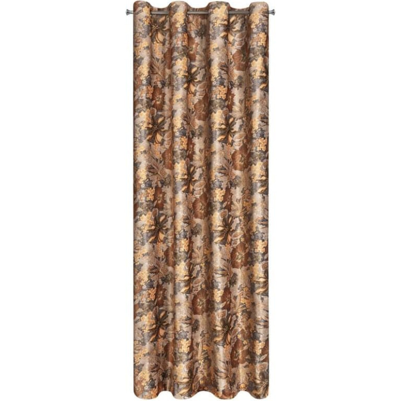 Gatavs aizkars diāna 140x250 cm sarkans