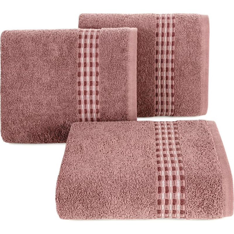 Riva dvielis 70x140 pūderrozā frotē 500g/m2