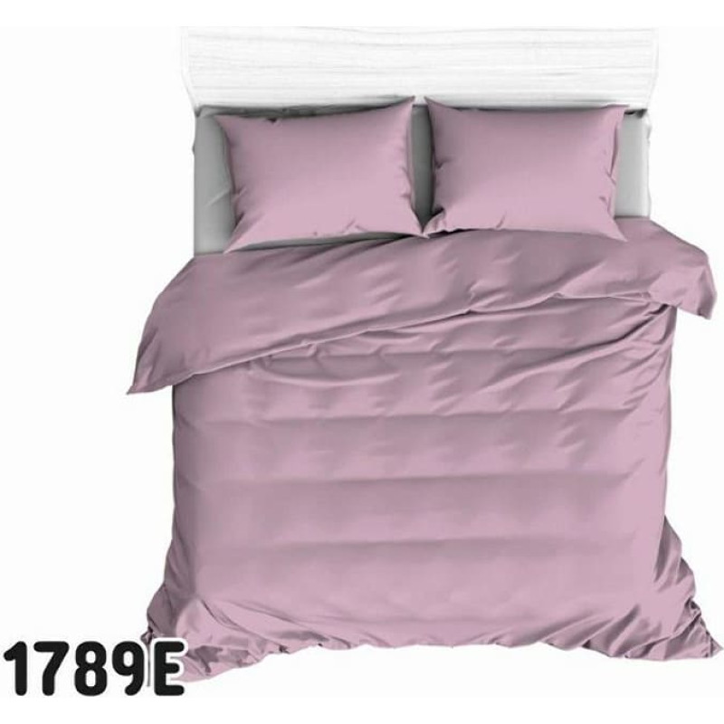 Kokvilnas spilvendrāna 40x40 1789E netīri rozā 76 vienkrāsains