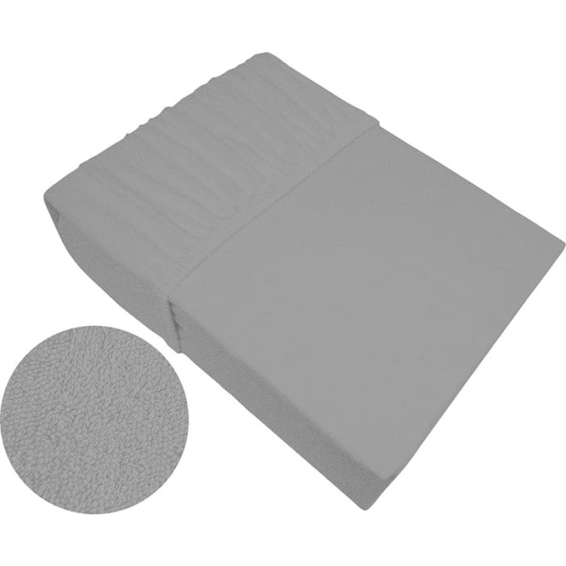 Frotē loksne 160x200 tērauds ar Frotex gumiju