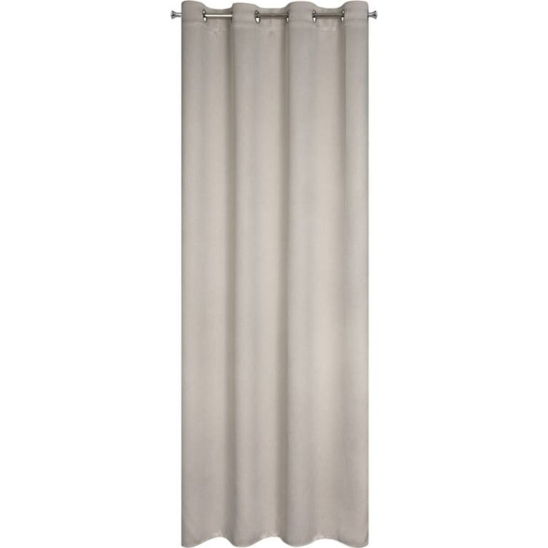 Gatavs aizkars carlo 140x250 cm bēšs