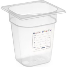 Hendi Polipropilēna konteiners GN 1/6 H 100 mm - 880470