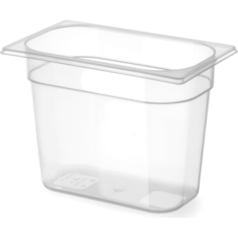 Hendi Ēdinā&scaron;anas konteiners no polipropilēna GN 1/4 H 100 mm - 880326