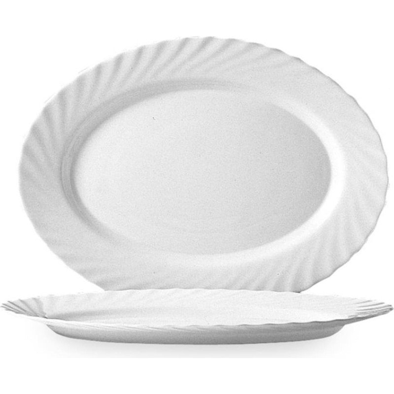 Arcoroc Ovāls šķīvis TRIANON 290x214x22mm komplekts 4 - D6891