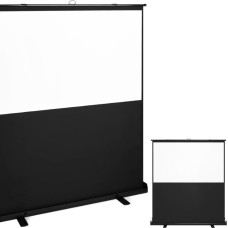 Fromm&Amp;Starck Pneimatiskais portatīvais grīdas projekcijas ekrāns ROLL-UP formāts 16:9 80''