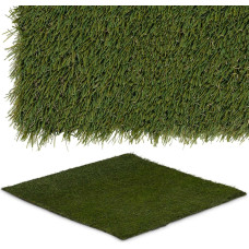 Hillvert Mākslīgā zāle terases balkonam mīksta 30 mm 20/10 cm 100 x 100 cm