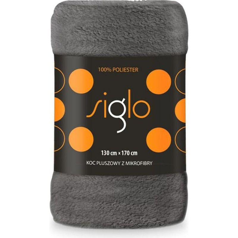 Mikrošķiedras sega 130x170 Siglo pelēka