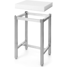 Hendi Polietilēna miesnieka bloks uz nerūsējošā tērauda pamatnes 500 x 400 x 830 mm - 505144