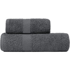 Lucy dvielis 70x140 tumši pelēks 400g/m2 frotē