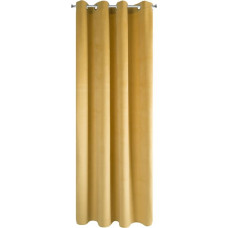 Aizkars 140x250 sinepju samts, gatavs ar starplikām Pierre Cardin 1