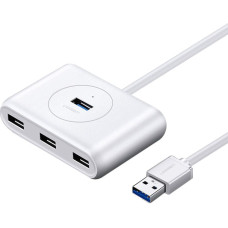 Ugreen Daudzfunkcionāls HUB USB porta sadalītājs - 4x USB 3.0 1m balts